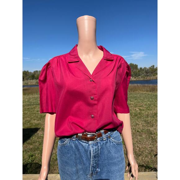 Vintage 80s Act III Blouse - Picture 5 of 6